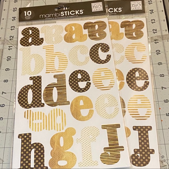 2-packs if mambisticks huge stickers